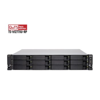  TS-h1277XU-RP-3700X-128G NAS rack 12 bahías - AMD Ryzen 7 3700X 8 núcleos 4.4GHz, 128GB DDR4