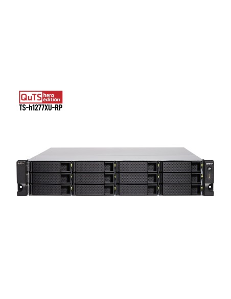  TS-h1277XU-RP-3700X-128G NAS rack 12 bahías - AMD Ryzen 7 3700X 8 núcleos 4.4GHz, 128GB DDR4