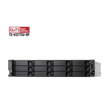  TS-h1277XU-RP-3700X-128G NAS rack 12 bahías - AMD Ryzen 7 3700X 8 núcleos 4.4GHz, 128GB DDR4