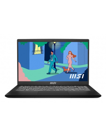 Portatil MSI MODERN 15 B12M-025XES CLASSIC BLACK I5-1235U