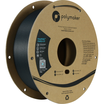 Polymaker PolyMide™ PA612-CF | Filament d'impression 3D | 1.75 mm (0.5Kg) | Noir