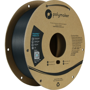 Polymaker PolyMide™ PA612-CF | Filamento para impressão 3D | 1,75 mm (0,5Kg) | Preto