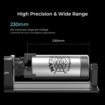 Creality Rotary Kit Pro | 4. Drehachse