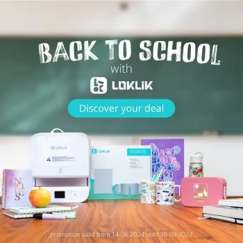 LOKLiK Auto Tumbler Heat Press - Back to School Starter Bundle