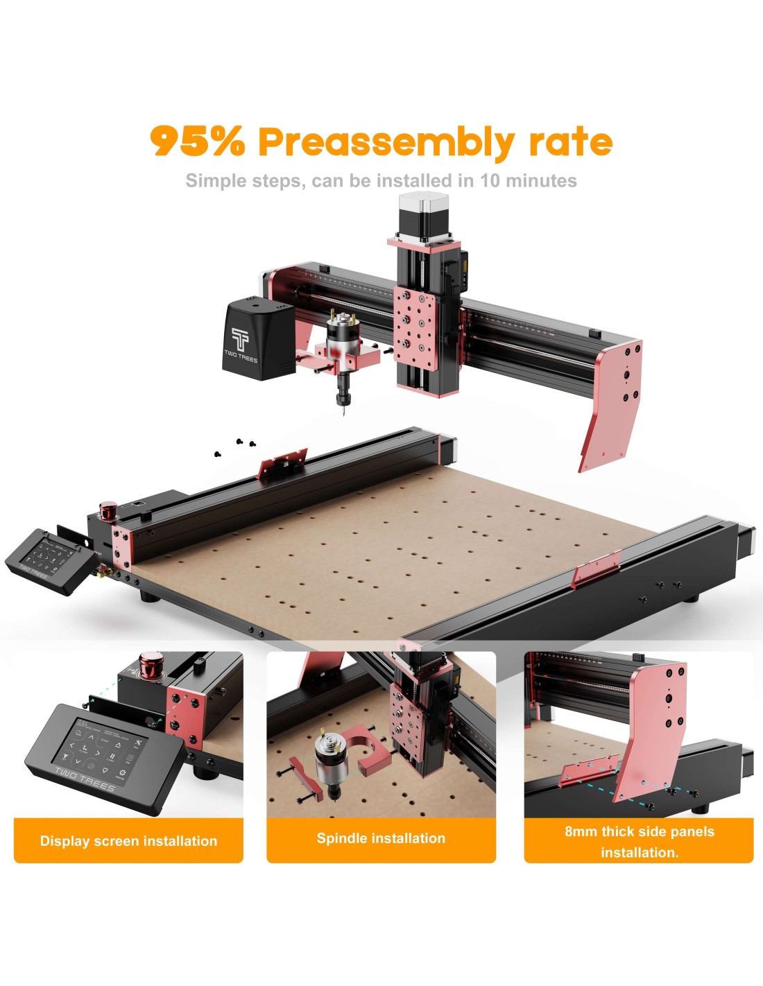 TwoTrees TTC450 Pro CNC-maskine