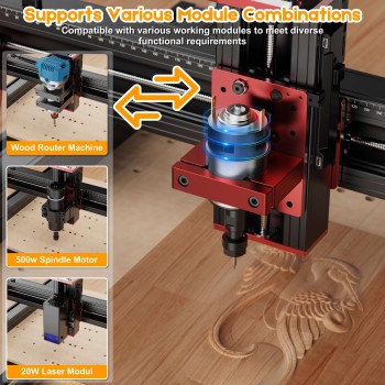 TwoTrees TTC450 Pro CNC-maskine