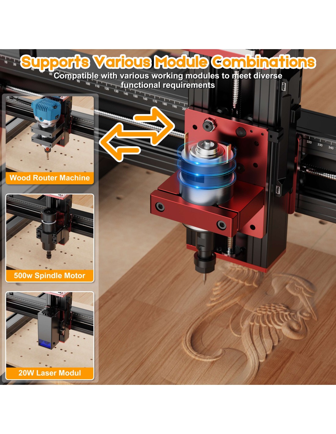 Máquina CNC TwoTrees TTC450 Pro