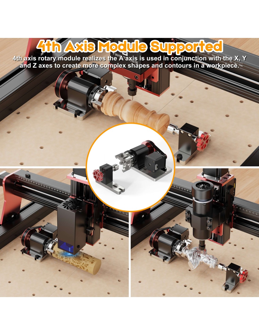 TwoTrees TTC450 Pro CNC-maskine