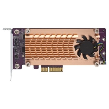  QM2-2S-220A Tarjeta de expansión PCIe con doble M.2 SATA