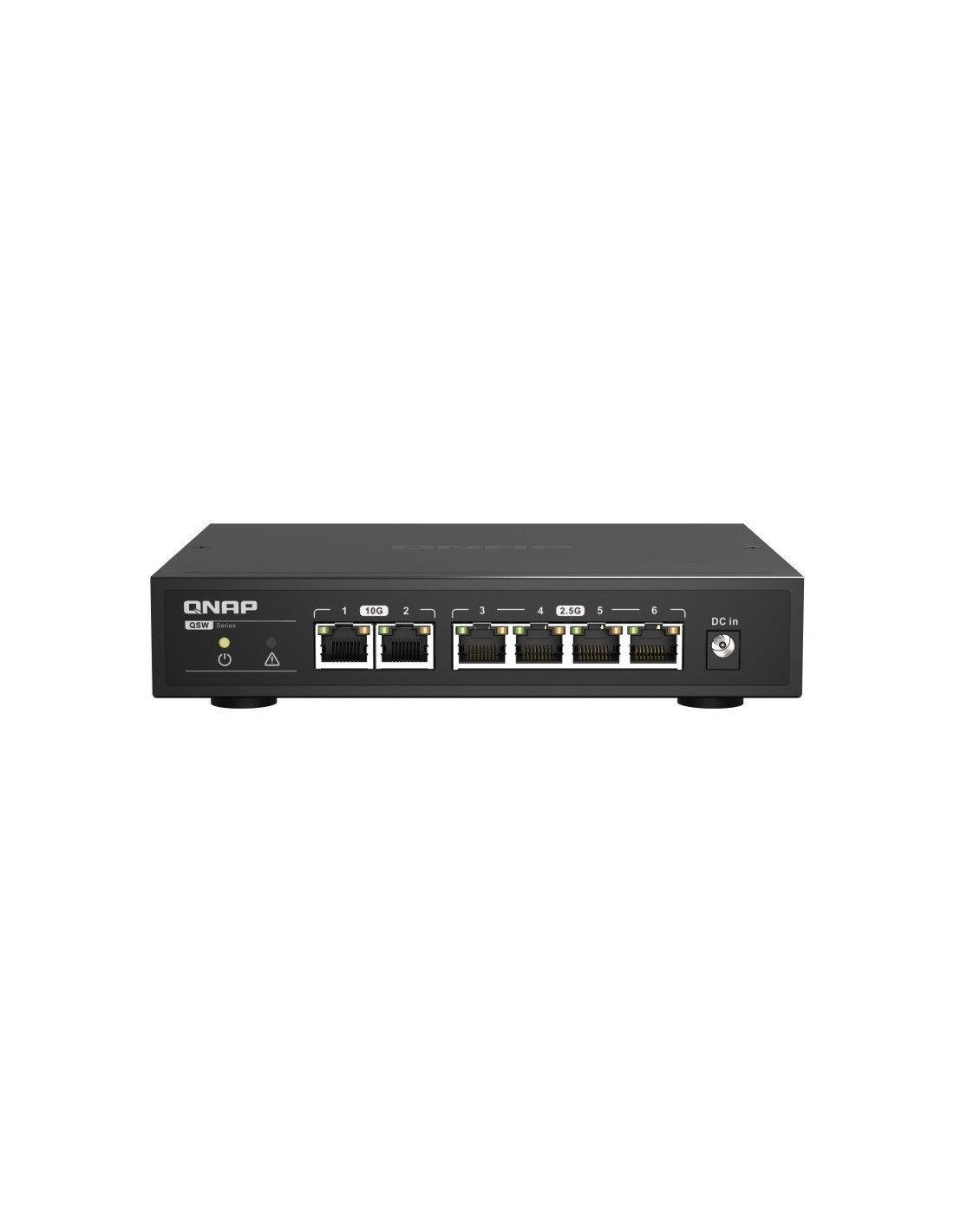 QSW-2104-2T Switch 10GbE 2.5GbE - 6 puertos (2 RJ45)