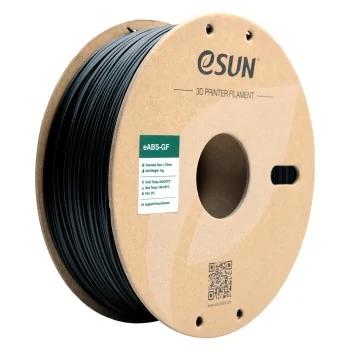 eSun eABS-CF : Filamento para impressão 3D : 1.75 mm (1Kg) : Preto