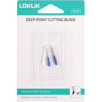 LOKLiK Lame de coupe 60° - 2-pack