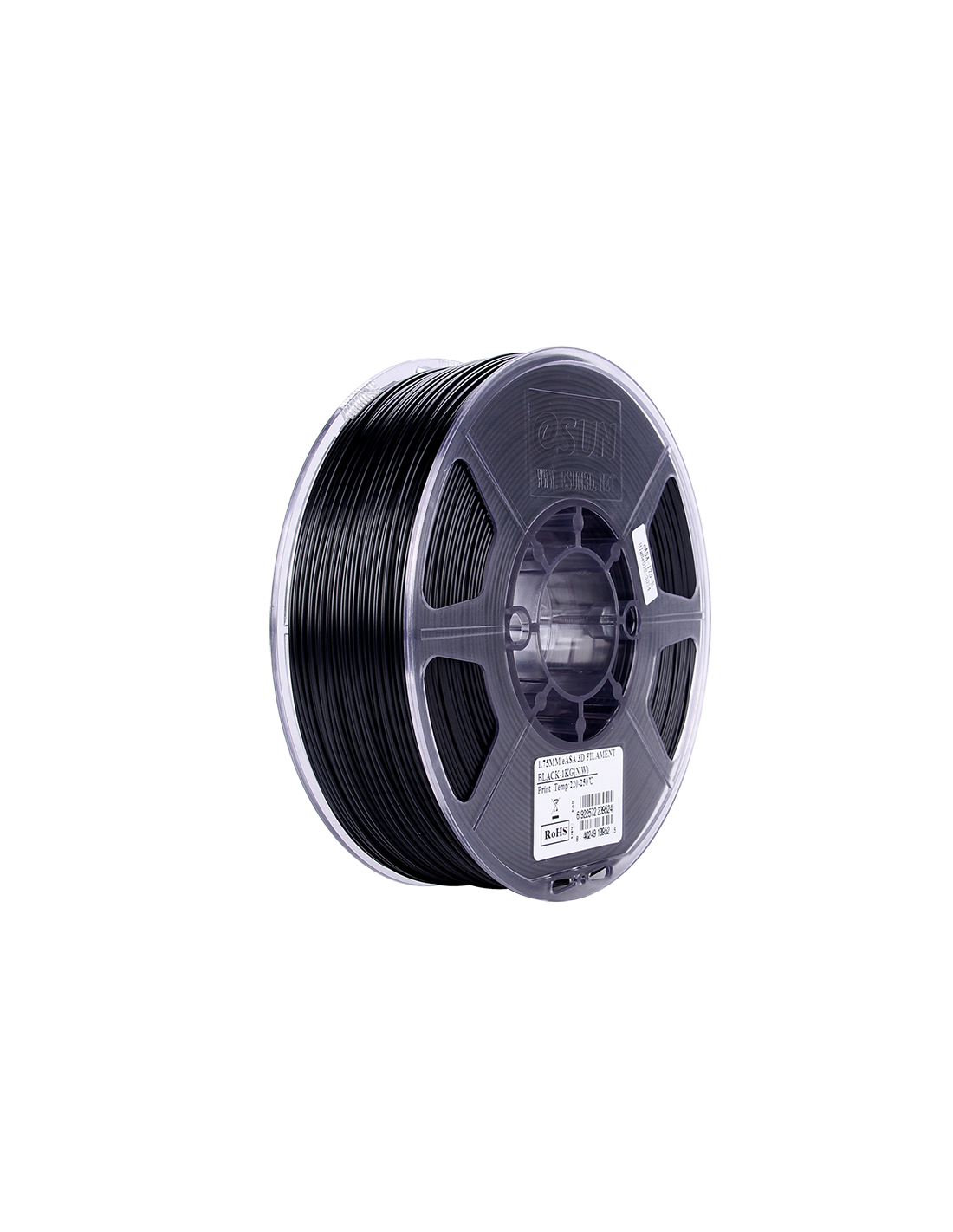 eSun eASA | 3D Druck Filament | 1.75mm (1Kg) | Schwarz