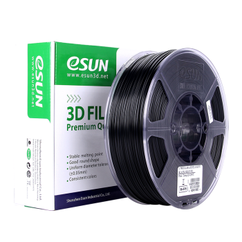 eSun eASA | Filamento para impressão 3D | 1,75 mm (1Kg) | Preto