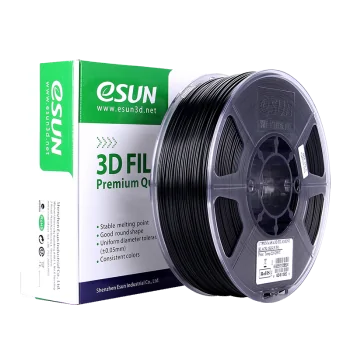 eSun eASA | Filamento para impressão 3D | 1,75 mm (1Kg) | Preto