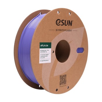 eSun ePLA-Lite : Filament pour impression 3D : 1.75 mm (1Kg) : Very Peri Blue