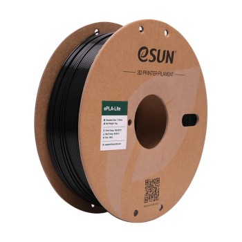 eSun ePLA-Lite : 3D-Druck Filament : 1.75 mm (1Kg) : Schwarz