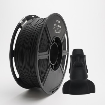 eSun ePLA-Matte : Filament pour impression 3D : 1.75 mm (1Kg) : Noir