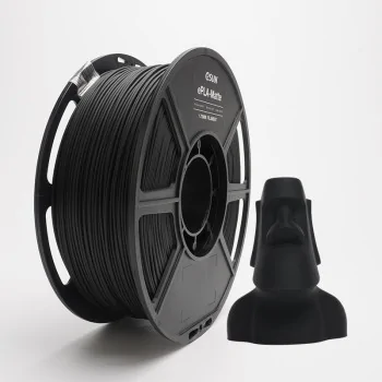 eSun ePLA-Matte : Filamento para impressão 3D : 1.75 mm (1Kg) : Preto