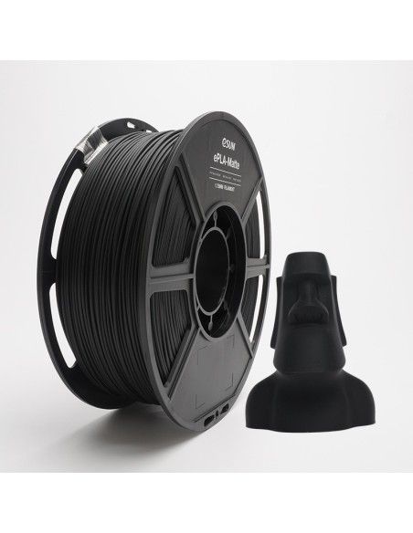 eSun ePLA-Matte : 3D Printing Filament : 1.75 mm (1Kg) : Black