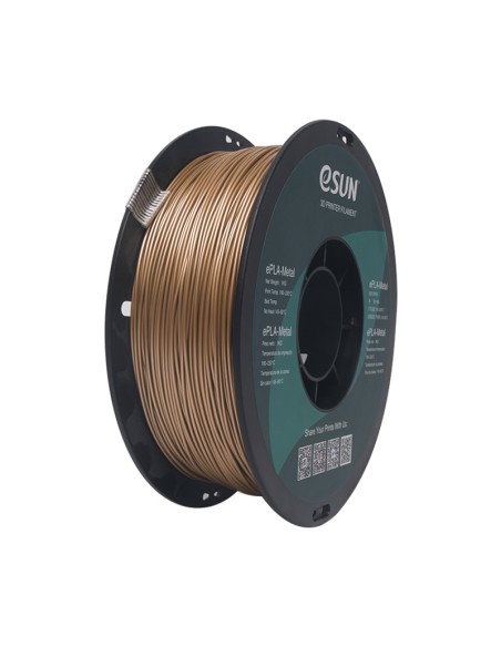 eSun ePLA-Metal | 3D Printing Filament | 1,75 mm (1Kg) | Antique Brass