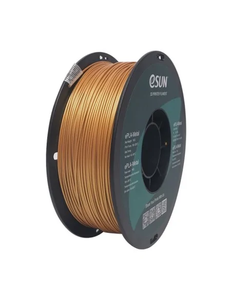 eSun ePLA-Metal | 3D-Druck Filament | 1,75 mm (1Kg) | Gold