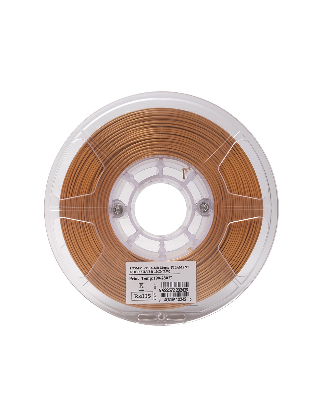 eSun ePLA-Silk Magic - Dual Colors | 3D Printing Filament | 1.75 mm (1Kg) | Gold/Silver