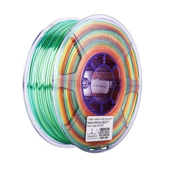 eSun ePLA-Silk | 3D-Druck Filament | 1,75 mm (1Kg) | Regenbogen