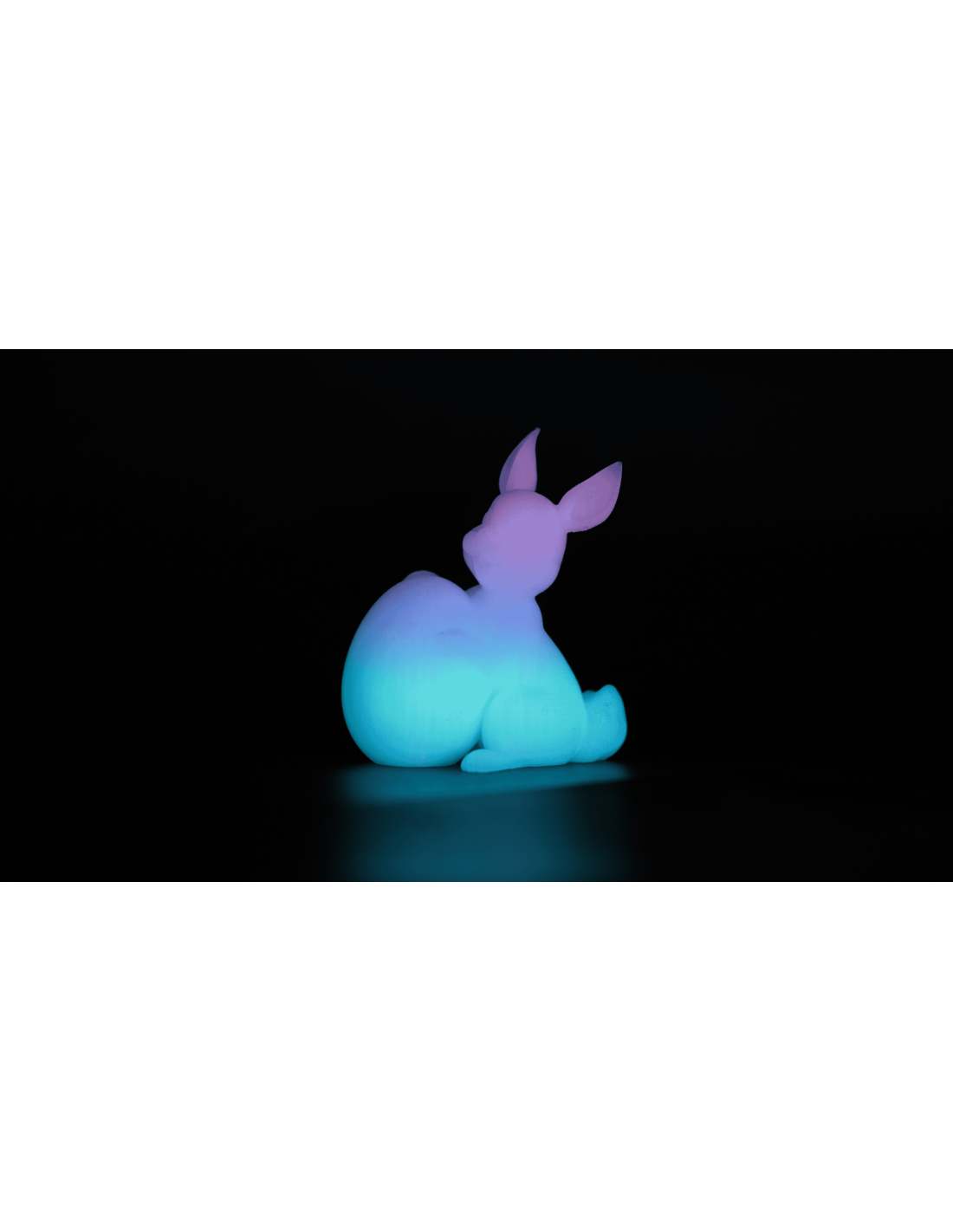 eSun PLA Luminous - Glow In The Dark | 3D-Druck Filament | 1,75 mm (1Kg) | Regenbogen