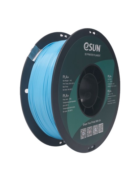 eSun PLA+ | 3D-Druck Filament | 1,75 mm (1Kg) | Space Blue