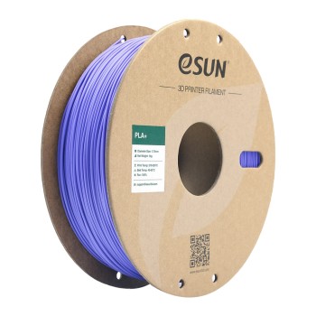 eSun PLA+ : Filament pour Impression 3D : 1,75 mm (1Kg) : Très Bleu Peri