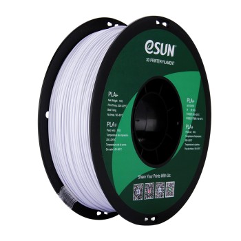 eSun PLA+ | 3D-printfilament | 1,75 mm (1 kg) | Cool White