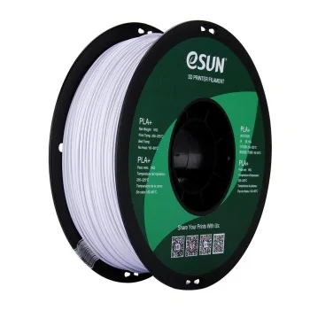 eSun PLA+ : 3D Printing Filament : 1.75 mm (1Kg) : Cool White