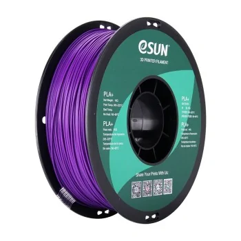 eSun PLA+ | Filamento para impressão 3D | 1.75mm (1Kg) | Roxo