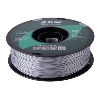 eSun PLA+ | 3D-Druck Filament | 1,75 mm (1Kg) | Silber