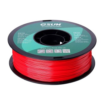 eSun PETG | Filamento para impressão 3D | 1.75 mm (1Kg) | Vermelho