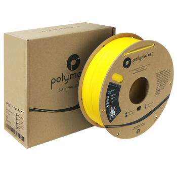 Polymaker PolyTerra PLA | Filamento para impressão 3D | 1,75 mm (1Kg) | Amarelo lima