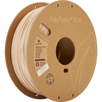 Polymaker PolyTerra PLA : Filament für 3D-Druck : 1,75 mm (1Kg) : Militärbeige