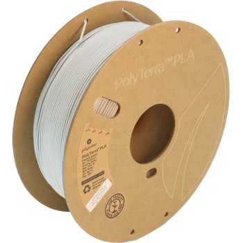 Polymaker PolyTerra PLA : 3D Printing Filament : 1,75 mm (1Kg) : Off White