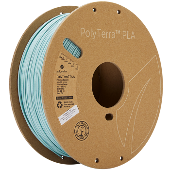 Polymaker PolyTerra PLA : Filamento para impressão 3D : 1,75 mm (1Kg) : Marble Slate Grey