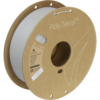 Polymaker PolyTerra PLA : 3D-Druck Filament : 1,75 mm (1Kg) : Limestone Marble Grey