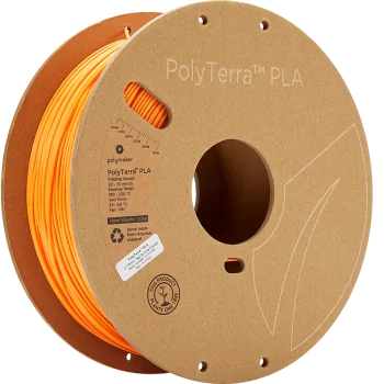 Polymaker PolyTerra PLA | 3D-Druck Filament | 1,75 mm (1Kg) | Orange