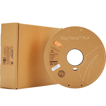 Polymaker PolyTerra PLA : 3D-Druck Filament : 1,75 mm (1Kg) : Pfirsich Orange