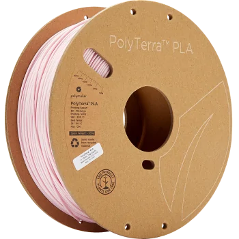 Polymaker PolyTerra PLA : 3D-Druck Filament : 1,75 mm (1Kg) : Candy Pink