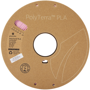 Polymaker PolyTerra PLA : Filamento para impressão 3D : 1,75 mm (1Kg) : Pink Sakura