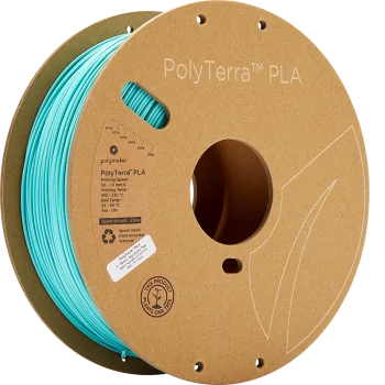 Polymaker PolyTerra PLA | 3D Druck Filament | 1,75 mm (1Kg) | Arktis Blau Grau