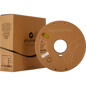 Polymaker PolyTerra PLA : Filament for 3D printing : 1,75 mm (1Kg) : Military light green