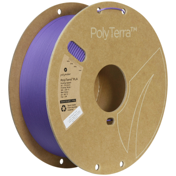 Polymaker PolyTerra PLA : Filament pour impression 3D : 1,75 mm (1Kg) : Violet indigo électrique