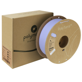 Polymaker PolyTerra PLA | 3D Printing Filament | 1,75 mm (1Kg) | Periwinkle Purple