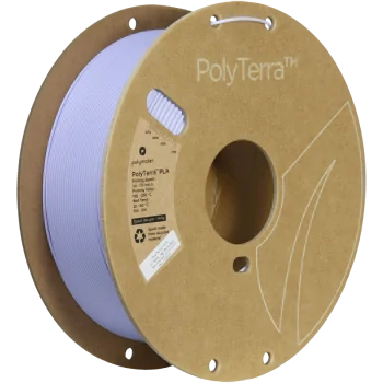 Polymaker PolyTerra PLA | 3D-Druck Filament | 1,75 mm (1Kg) | Veilchenblau